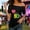 #547-Black, variant on Women's Asymmetric One-Shoulder Short Sleeve Top, Fashionable with Multi-Color Print for Casual and Party Wear
