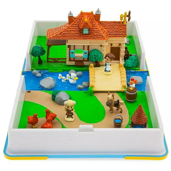 Disney Princess Beauty and the Beast Belle Storybook Playset