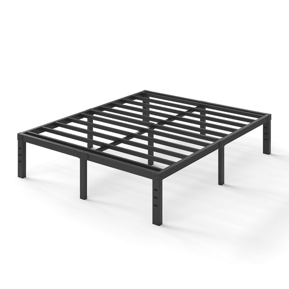 ULIESC 14" Heavy Duty Metal Platform Bed Frame, No Box Spring Needed, Queen Size
