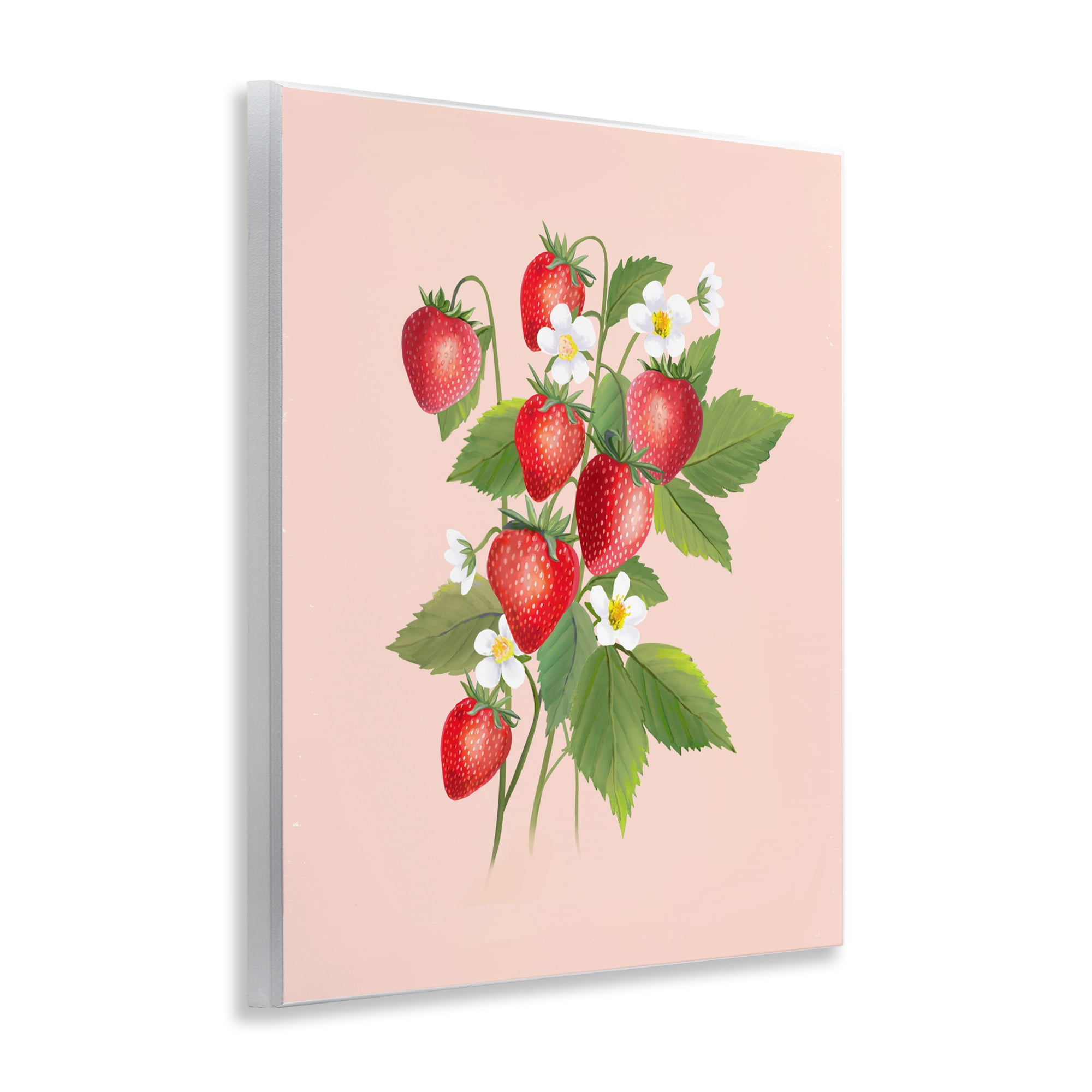 Stupell Industries Cottage Garden Strawberries Wall Plaque Art, design by Diane Neukirch