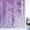 Purple, variant on Blue Botanical Window Privacy Film Stain Glass,Decorative Rainbow Window Film,Watercolor Spring Floral Oil Painting Elegant Static Cling Sun Blocking Stickers Decals Covers 17.7" x 39.3" (2pcs)