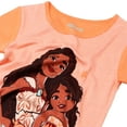 thumbnail image 5 of Moana Girls Short Sleeve and Pant Pajama Set, Sizes 4-10, 5 of 6