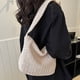 thumbnail image 4 of Bolso De Hombro Bolsas de playa de verano Bolso de viaje informal Simple Portátil Elegante para vacaciones junto al mar, 4 of 8