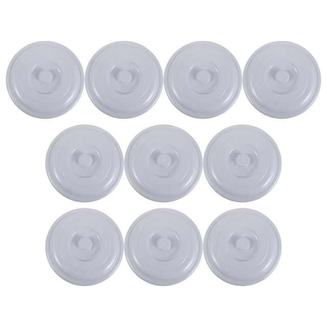 BESTYASH 10Ud Cubierta Para De Plástico Azul Compatible Para Botes Y Botes De Basura
