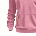 thumbnail image 4 of Nskgu Boys Sweatshirts Long Sleeve Fleece Hoodie Thick Fashion Plain Hooded Pullover For Teens Fall Kids Clothes, 4 of 4