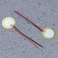 WAXIAYU 20mm Piezo Disc Diaphragm 10pcs Microphone Pickup Transducer