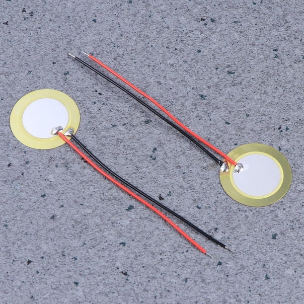 Lot de 10 éléments piézo 35mm, buzzer, capteur, déclencheur, disque de