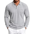 thumbnail image 6 of jjayotai Shirts for Men Long Sleeve Collared Golf Shirt with Pocket Moisture Wicking Quick Dry Performance s, 6 of 6