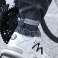 thumbnail image 4 of Pantalones Bicicleta Bandas Alta Visibilidad Reflectantes para Ciclismo () Azul, 4 of 9