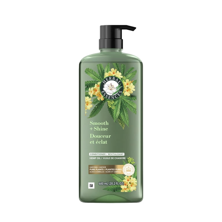 Herbal Essences Smooth + Shine Hemp Sulfate Free Conditioner, 20.2