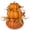 Orange, variant on Briful 11" Fall Stacked 3pcs Pumpkin with Faux Berries, Maple Leaves Decoration Autumn Table Centerpieces Halloween, Thanksgiving & Harvest Home Decoration