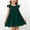 Green#2, variant on Fesfesfes Girls Solid Color Dress Summer Short Sleeve Sleeveless Ruffled Hem Princess Dress for Toddlers Kids Flowy Party Wear Toddler Girl Outfit Dress(Green#4,11-12 Years)
