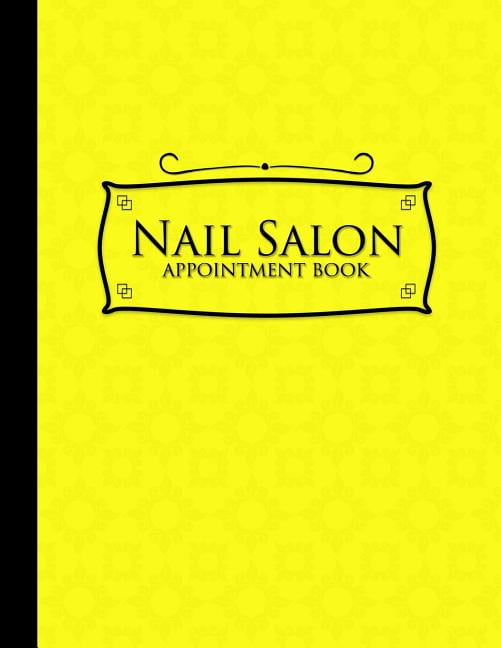 Nail Salon Appointment Book 6 Columns Appointment Agenda, Appointment Planner, Daily