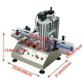 thumbnail image 2 of Desktop Automatic Bottle Capping Machine Electric Cap Sealer Belt Conveyor with Emergency Stop Switch, 2 of 15