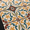 12x12 Inch-Boho Vintage Floral, variant on 12x12 Inch Black and White Petal Vinyl Floor Tiles Peel Stick DIY Home Decor