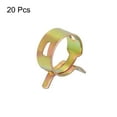 thumbnail image 3 of Uxcell ID 19mm 3/4inch Fuel Line Hose Clips,Pipe Clamps,Spring Hose Clamp,20Pcs, 3 of 7