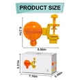 thumbnail image 3 of 360° Rotating Interactive Dispenser, Cat Treat Dispenser, Interactive Dog Toys Food Puzzle Slow Feeder for Small Medium Dogs and Cats, Iq Training and Exercise Small Animal Bowls, 3 of 9
