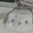 thumbnail image 2 of Sanrio Pochacco-collar de campana de dibujos animados para mujer, joyería bonita para regalo de novia, dulce, estudiante, envío gratis, nuevo, 2 of 3