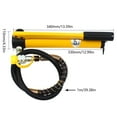 thumbnail image 2 of Miumaeov Portable 10T Manual Hand Hydraulic Power Pack Pump 10T Ultra High Pressure Split Hydraulic Hand Pump Cp 180 Pump Sets Stroke 60KG/CM2 High Pressure 400CC, 2 of 9