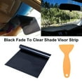 thumbnail image 3 of bestolf 20x150cm Car Windscreen Window Glass Sun Shade Visor Film Sticker with Scraper, 3 of 4