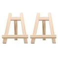 thumbnail image 1 of 2Pcs 15x20cm Wood Easel artist Art Easel Craft Wooden Adjustable Table Stand Display Holder Calendar Display Rack for Children, 1 of 7