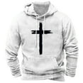 thumbnail image 2 of Baqcunre Fashion Casual Men'S I Can'T But I Know A Guy Casual Hoodie,XXL,Hoodies For Men,Mens Sweatshirt,Graphic Hoodie,Men'S Fashion Hoodies & Sweatshirts,Mens Fashion,White, 2 of 3