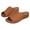 Brown, variant on Ruyang Women's Beach Slope Heel Slippers Hollow Casual Slippers Slope Bottom Shoes Retro Sandals Women's Slippers Size 8
