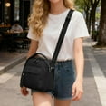 thumbnail image 2 of ibiyuan Tote Bags For School Large Capacity Adjustable Strap Shoulder Tote Bag for Women, Stylish Convertible Crossbody Handbag for Daily Outings Gifts For Women, 2 of 6