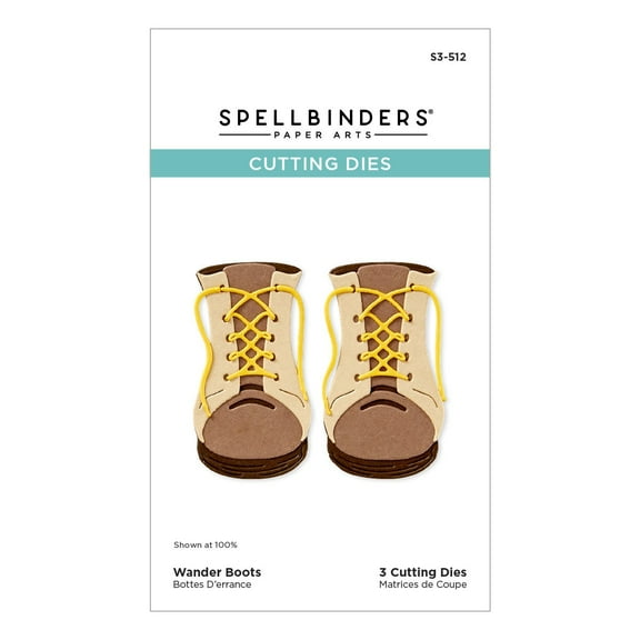 Spellbinders Etched Dies From Storytelling-Wander Boots