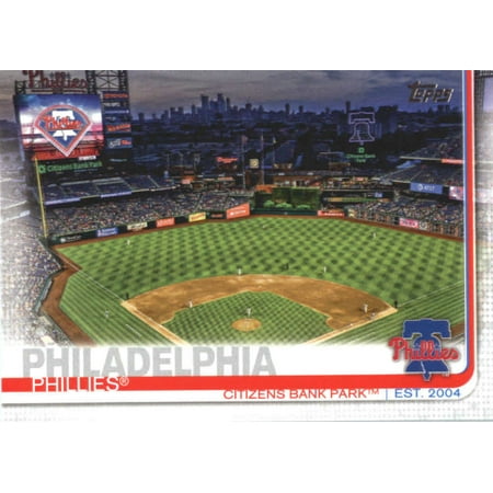 2019 Topps #187 Citizens Bank Park Philadelphia Phillies Baseball Card -