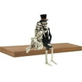 thumbnail image 2 of Pacific Giftware Day of The Dead Skeleton Wedding Couple Shelf Sitter Figurine 8 inch, 2 of 2
