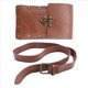 thumbnail image 3 of 2X Medieval Renacimiento Adulto Hombre Caballero Vintage CinturóN Bolsillo Ropa Bolsa MarróN, 3 of 8