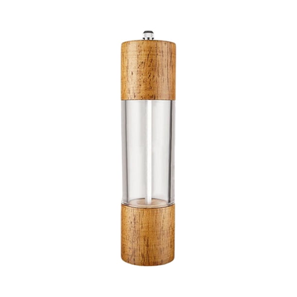 Molinillo de pimienta, sal y pimienta, recargable, profesional, multiusos, para especias. 8 pulgadas