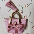 thumbnail image 4 of Dolls Handbag for 12 Inch Figures with Bowknot Accessories Miniature Colorful Handbag for 1/6 Scale Dolls, 4 of 9