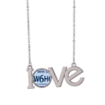 thumbnail image 1 of Plaque d'Immatriculation USA Américain Modèle Amour Collier Pendentif Bijoux, 1 of 3