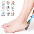 thumbnail image 2 of Electric Callus Remover for Foot Rechargeable Electronic Foot File 13 in 1 Professional Pedicure Tools Foot Care Perfect for Dead Hard Cracked and Dead Skin with 3 Roller Heads 2 Speed Battery Display, 2 of 7