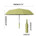 thumbnail image 2 of Automatic Rotatable Umbrella | Double Canopy | Reverse Folding | Windproof 24-Rib Frame | High-Density UV Sun Protection | One-Touch Open Close | Compact Travel Size 106x65cm | Durable Outdoor Use, 2 of 8