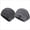 LightGray+WhiteGray, variant on 2 Pack Women's Oversized Fleece Lined Slouchy Beanie, Striped Knit Winter Hat with Ear Protection, Windproof Warm Hat for Large Head 21.65"-23.62"