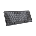 thumbnail image 3 of Teclado Logitech  LOGITECH MECANICO MX MINI GRAPHITO GRIS  BLUETOOTH 920-010846, 3 of 5