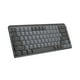 thumbnail image 3 of Teclado Logitech  LOGITECH MECANICO MX MINI GRAPHITO GRIS  BLUETOOTH 920-010846, 3 of 5
