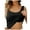 Black, variant on Women's Shelf Bra Camisole with Adjustable Spaghetti Straps for Basic Layering and Comfort