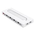 thumbnail image 1 of ARGB Splitter PWM Fan Hub, 10 Ports PWM Fan Hub with Controller Splitter 1 to 10 Serial ATA Power Port 5V 3Pin Magnetic Base PC Case Fan Splitter ARGB Controller PC Fans Hub for, 1 of 7