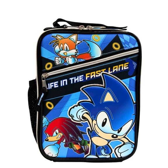 Sonic Fast Line Reusable Insulated Lunch Kit Featuring Sonic Characters