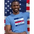 thumbnail image 2 of Happy July 4Th And My Birthday T-Shirt Men -Image by Shutterstock, Male XX-Large, 2 of 4