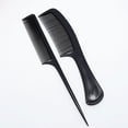 thumbnail image 1 of GAXIRE 20Ud Peine Con Punta Para Estilismo Antiestático Durable De Color Negro, 1 of 8