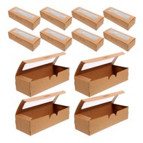 LABSERRON Paper Packaging Boxes Simple Design Wedding 10Set 8.1x3x2in