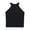 Black, variant on Toonshare White Camisole Tops Women Summer Saving Sensual Women's Sexy Round Neck With Chest Pad And Solid Color Bottom Top
