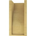 thumbnail image 4 of 7"W x 7"D x 14"H Wide Clemmons Rough Cedar Woodgrain TimberThane Corbel, Primed Tan, 4 of 6