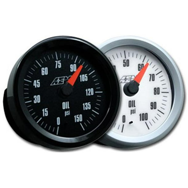 AEM PERFORMANCE ELECTRONICS 305135 ANALOG OIL SAE PRESSURE GAUGE. 0