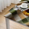 thumbnail image 5 of HAOXIT Fitted Tablecloth, Elastic Edge Table Cover for Indoor Outdoor Holiday Banquet Picnic Gift 48''x48'', 5 of 8